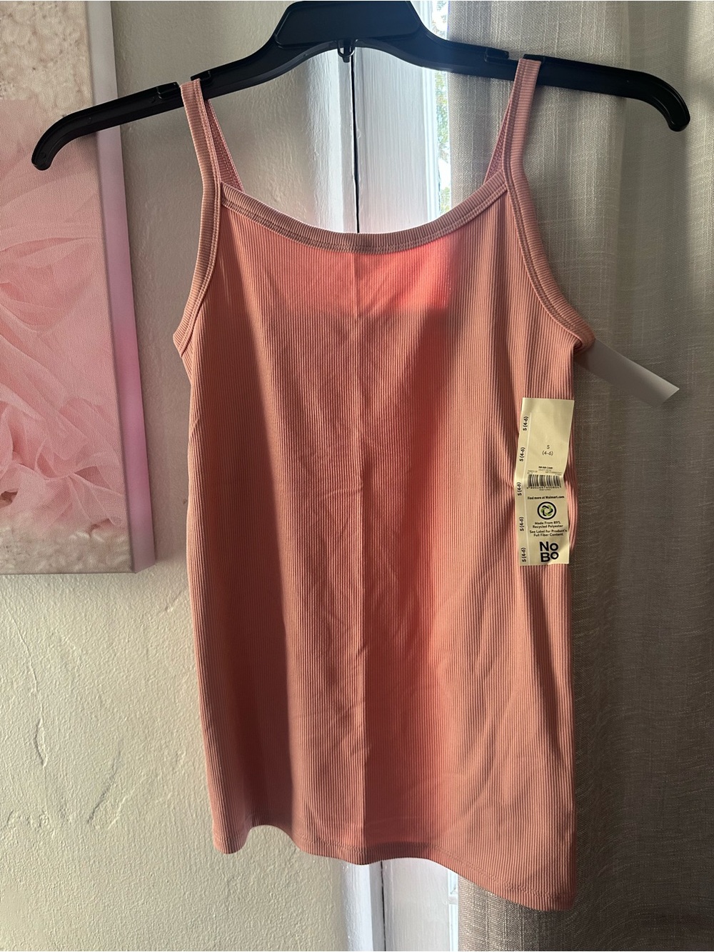 No Boundaries Dusty Rose Ribbed Tank Top